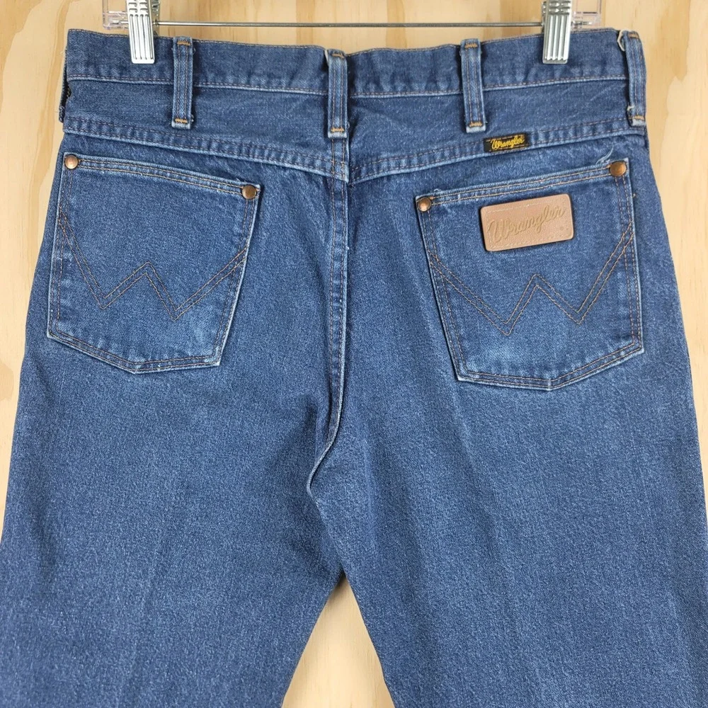 Wrangler Jeans Mens 32x29 Blue 936PWD Cowboy Cut Rodeo USA Made Vintage 90's